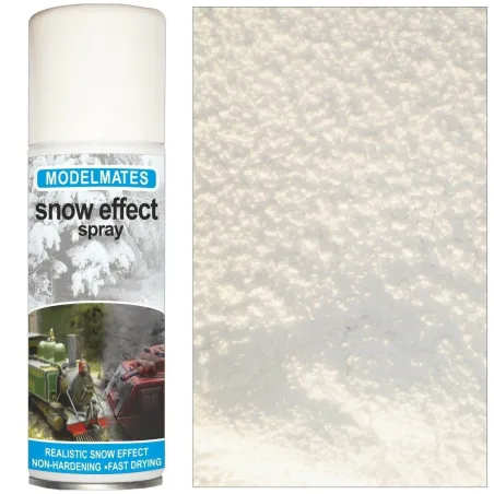 Modelmates Weathering Spray Can - Snow Effect 200ml