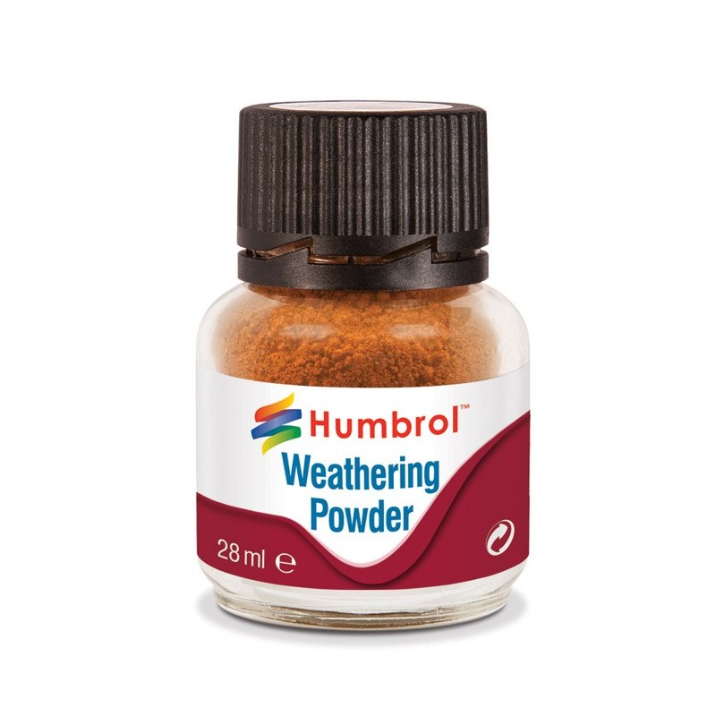 Humbrol Weathering Powder 28ml- Rust 
