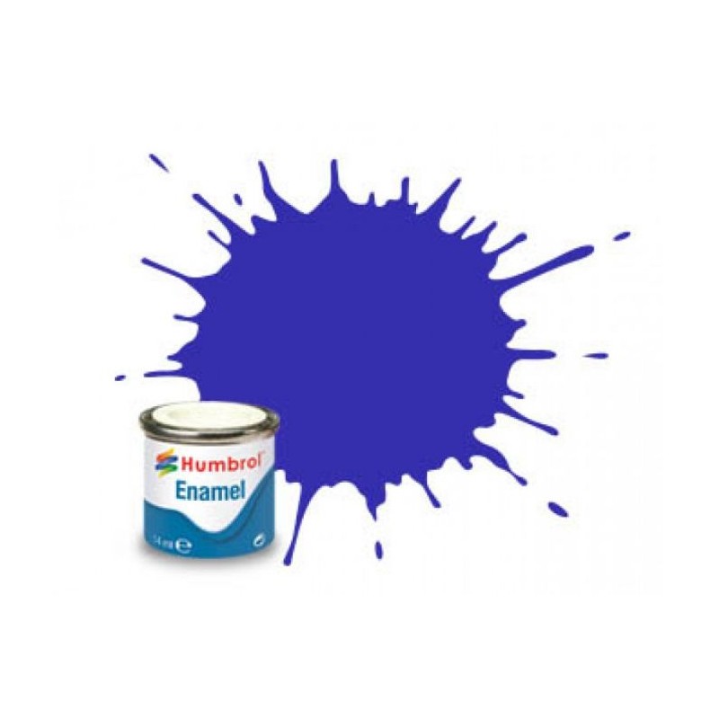 Humbrol No 14 French Blue - Gloss - Tinlet No 1 (14ml)