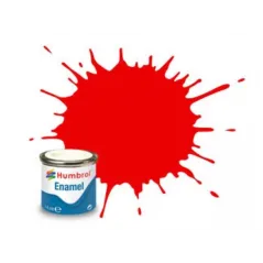 Humbrol No 19 Bright Red - Gloss - Tinlet No 1 (14ml)
