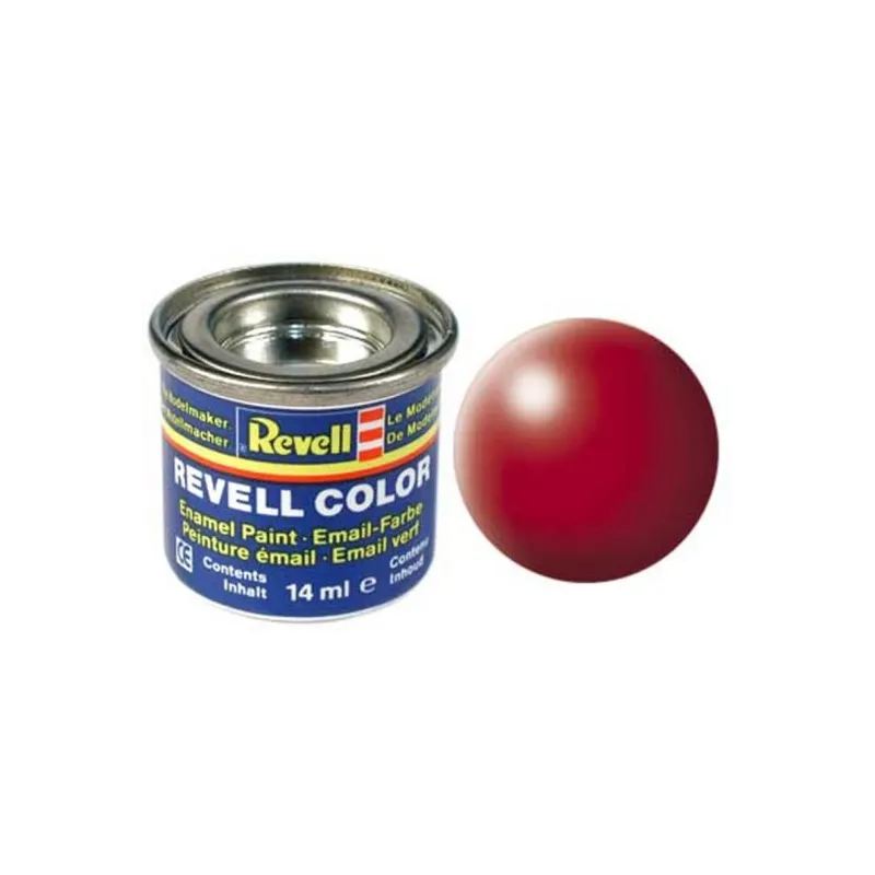 Revell 14ml Tinlets 330 Fiery Red Silk