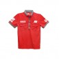 JR Propo DMSS Logo Red Polo Shirt (Medium)