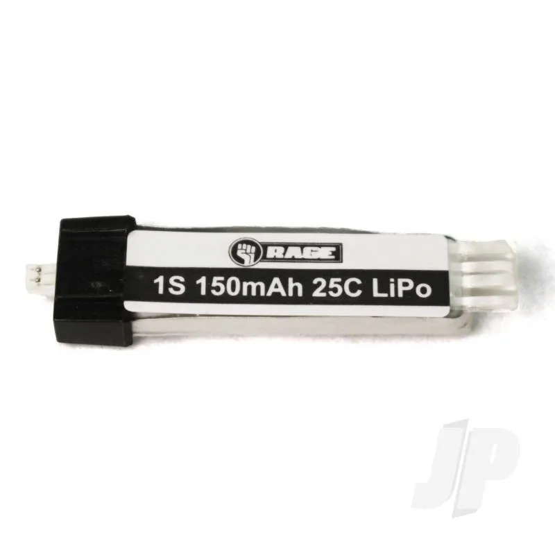 150mAh 1S 3.7V 15C LiPo Battery, Ultra-Micro Connector (Spirit of St. Louis)
