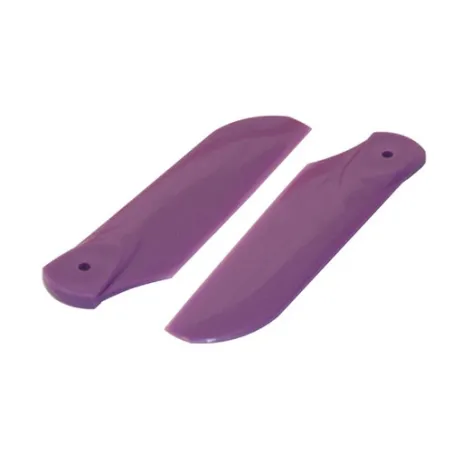 K&ampS Tail Rotor Blades CR-50EV (Purple)