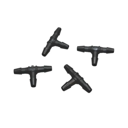 T Coupler For 1/8 Tubing, Black