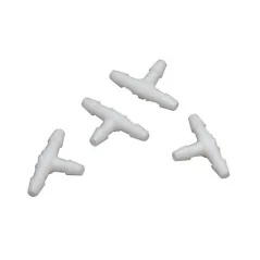 T Coupler For 1/16 Tubing, White