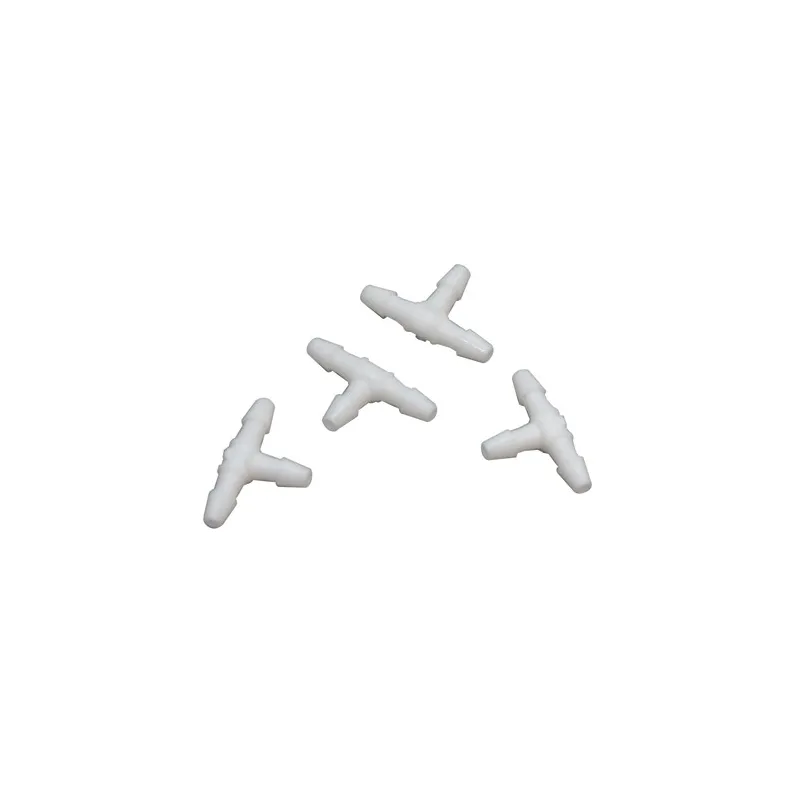 T Coupler For 1/16 Tubing, White