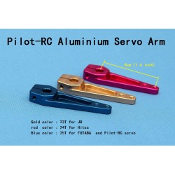 Single Aluminium Servo Arm 1.6in (Hitec Type)