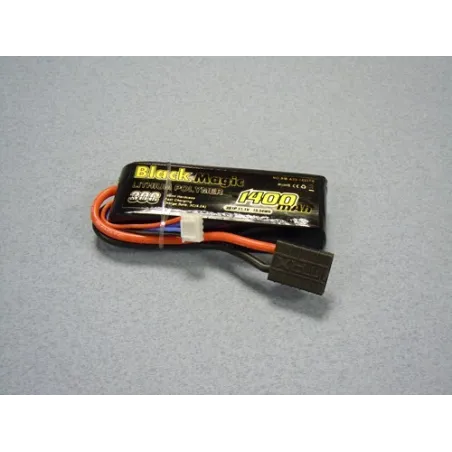 BLACKM 1400mAh 11.1V 3S1P 30C Semi Hard - TRX All 1/16 O-BM1403