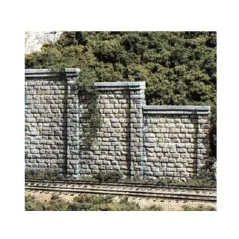 Woodland Scenics C1259 Retaining Walls - Cut Stone - Pack Of 3