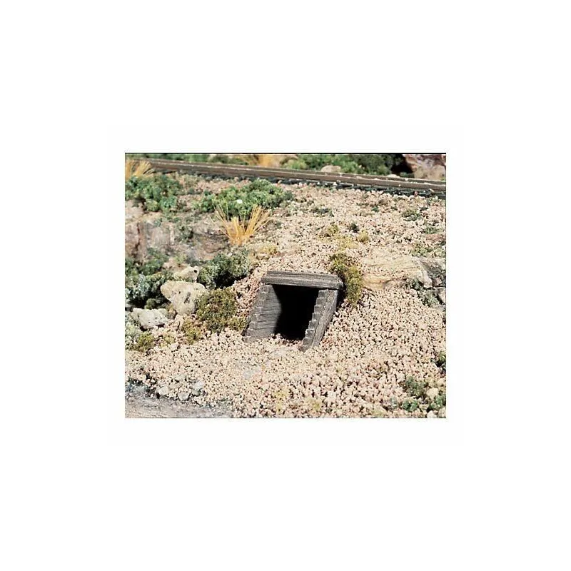 Woodland Scenics C1265 Culvert (Sewer/Drain) Portals -Timber - Pack Of 2