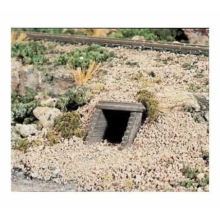 Woodland Scenics C1265 Culvert (Sewer/Drain) Portals -Timber - Pack Of 2