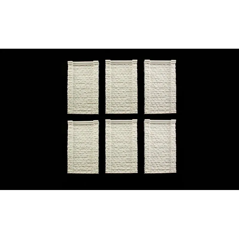 Woodland Scenics C1258 Retaining Walls - Concrete - Pack Of 3