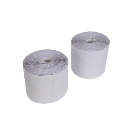 Fixman 413457 Hook & Loop Reels White Self-Adhesive 2pce 100mm x 5m