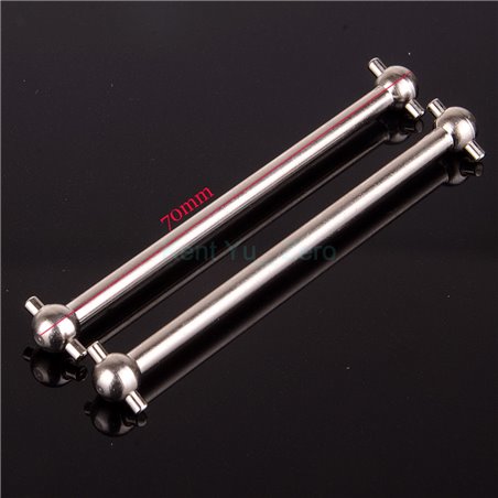 SILVER HSP 06006 Centre Front Dogbone 70mm 2Pcs For RC HSP 1:10 Off-Road Buggy Truck