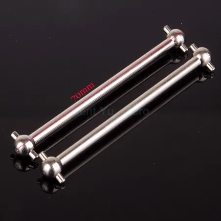 SILVER HSP 06006 Centre Front Dogbone 70mm 2Pcs For RC HSP 1:10 Off-Road Buggy Truck