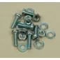 Slec Nut/Bolt/Washer - 3X10Mm (Pk6)