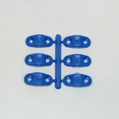 Slec Saddle Clamps Flat (Pk6)