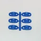Slec Saddle Clamps Flat (Pk6)