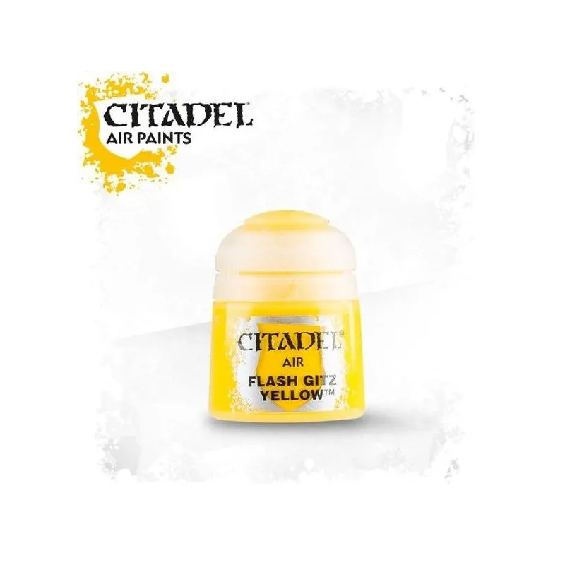 CITADEL AIR: FLASH GITZ YELLOW Paint -Airbrush CITADEL AIR: FLASH GITZ YELLOW Paint -Airbrush
