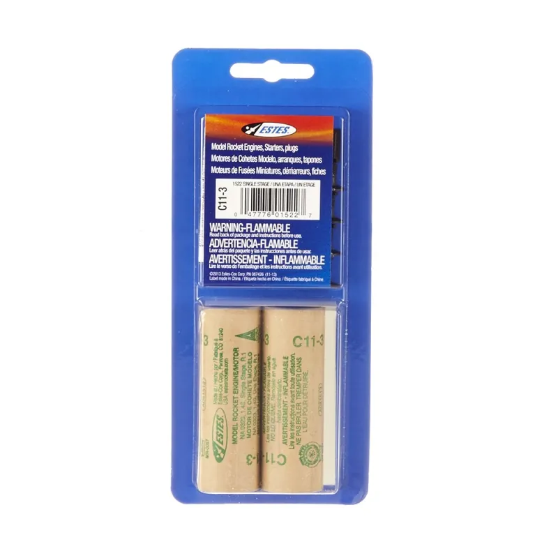ESTES Rocket motors C11-3 (Pk2) D-ES1522