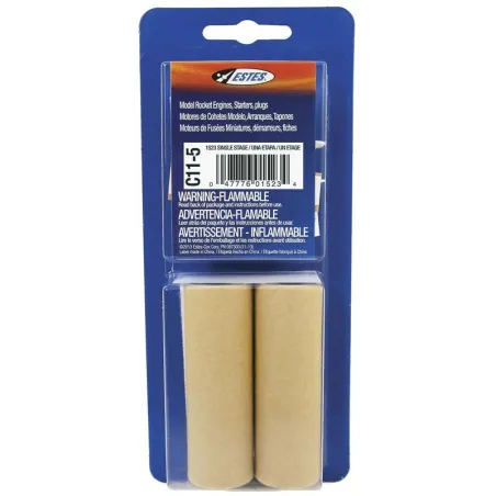 ESTES Rocket motors C11-5 (Pk2) D-ES1523