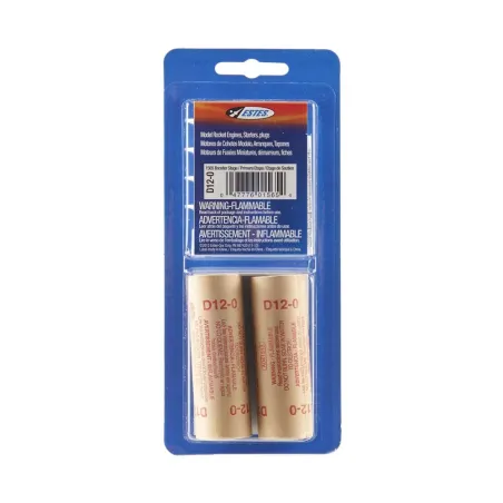 ESTES Rocket motors D12-0 (Pk2) D-ES1565