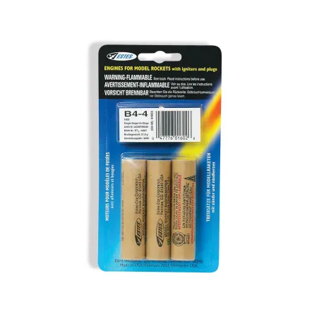 ESTES Rocket motors B4-4 (Pk3) D-ES1602