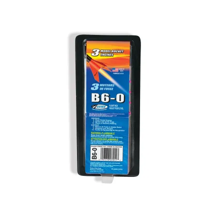 ESTES Rocket motors B6-0 (Pk3) D-ES1608