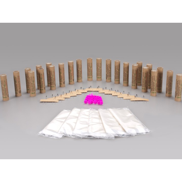 ESTES Rocket motors C6-5 (Pk24) D-ES1789