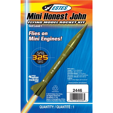 ESTES Mini Honest John - Skill Level 1 D-ES2446