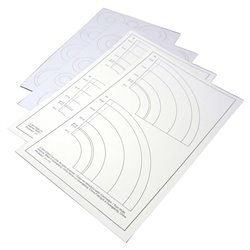 ESTES Laser Cut Centering Rings and Paper Adapters (4 pc) D-ES3179