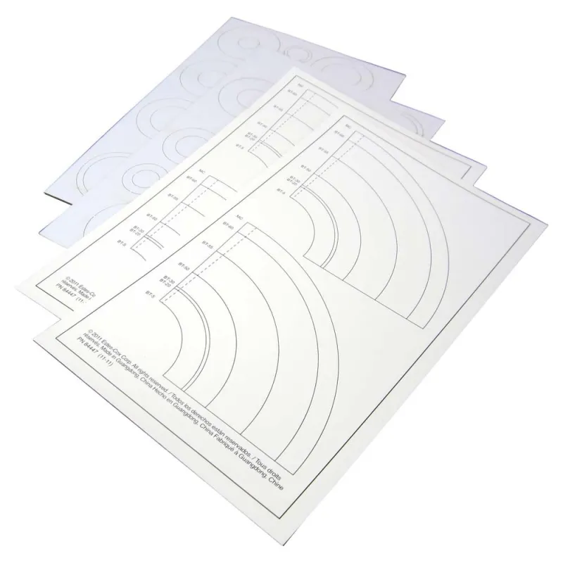 ESTES Laser Cut Centering Rings and Paper Adapters (4 pc) D-ES3179
