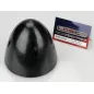 RACTIVE 90mm 3.5"Spinner F/B Black E-RAA1029BLK