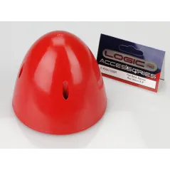 RACTIVE 90mm 3.5"Spinner F/B Red E-RAA1029R