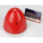 RACTIVE 90mm 3.5"Spinner F/B Red E-RAA1029R
