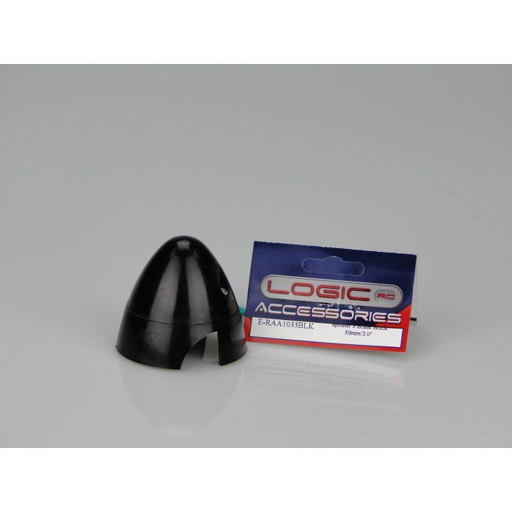 RACTIVE Spinner 3 Blade Black 50mm/2.0" E-RAA1033BLK