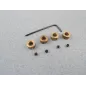 RACTIVE Collets w/allen key 6G (pk4) F-RAA1085