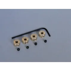 RACTIVE Collets w/allen key 12G (pk4) F-RAA1098