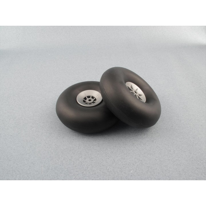 RACTIVE Airwheel Nylon Hub 90mm/3.5" (pk2) F-RAA1211