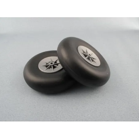 RACTIVE Airwheel Nylon Hub 100mm/4.0"(pk2) F-RAA1213