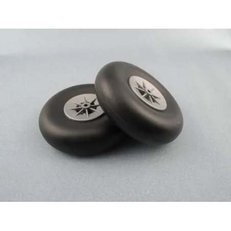 RACTIVE Airwheel Nylon Hub 125mm/5.0"(pk2) F-RAA1215