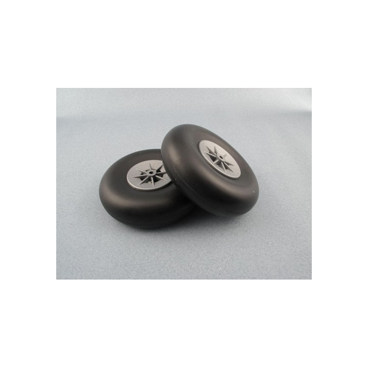 RACTIVE Airwheel Nylon Hub 125mm/5.0"(pk2) F-RAA1215