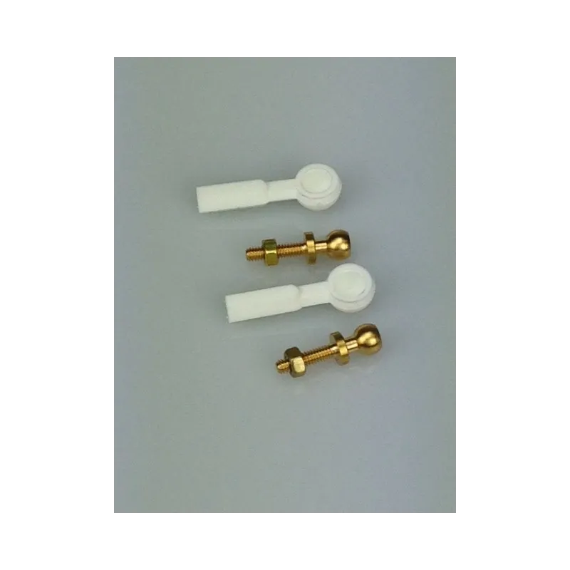 RACTIVE White Ball Joint M2 (pk2) F-RCA104