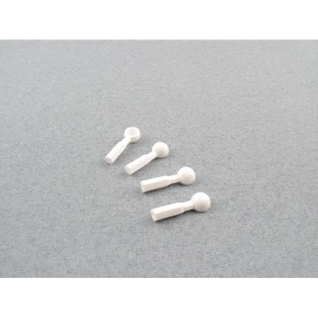 RACTIVE White Ball Joint Cap (pk4) F-RCA106