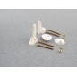 RACTIVE Small Control Horns w/screws (pk2) F-RCA108