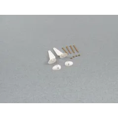 RACTIVE Large Control Horns w/screws (pk2) F-RCA109
