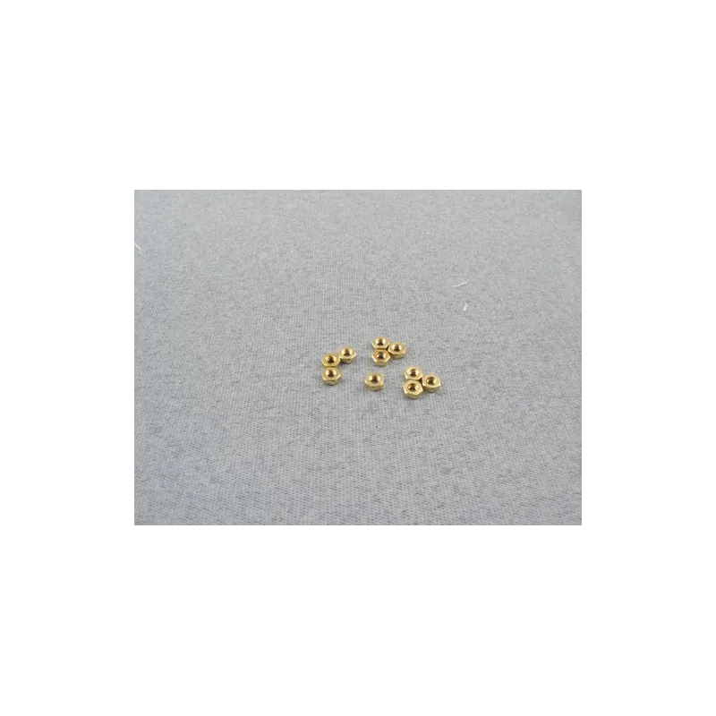 RACTIVE Brass Nut M2 (pk10) F-RCA128