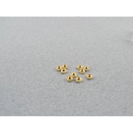 RACTIVE Brass Nut M3 (pk10) F-RCA128M3