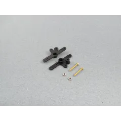 RACTIVE Bell Crank 180deg w/Screws (pk2) F-RCA180